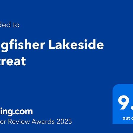 Kingfisher Lakeside Retreat Trafalgar Exteriér fotografie